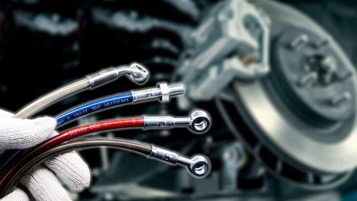 Армированные шланги Toyota Land Cruiser-2 Армовані шланги Land Cruiser 300